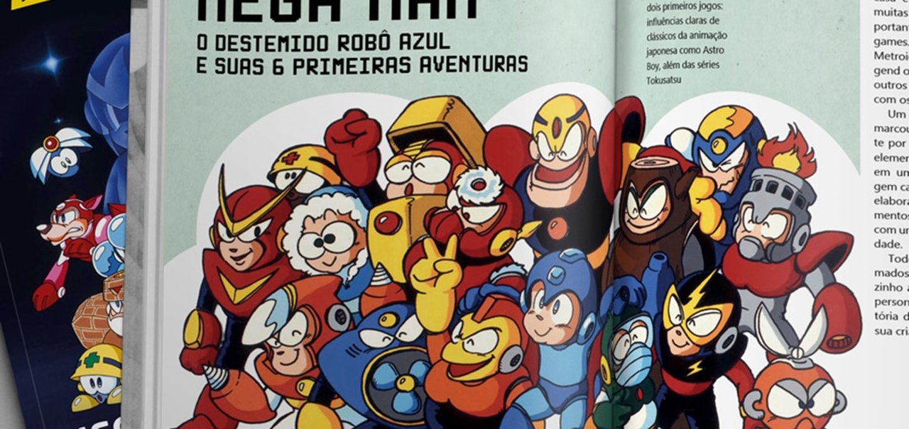 Revista brasileira Jogo Véio recorda a origem de Mega Man e títulos de NES