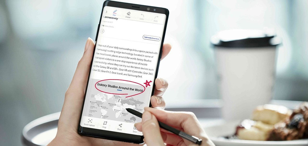 Caneta S Pen do Galaxy Note 9 trará grande novidade, indica vazador