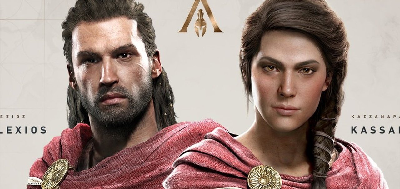 Assassin's Creed: Odyssey terá duas capas com os personagens do game