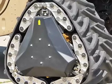 Reinventando a roda: DARPA cria rodas que se transformam em lagartas