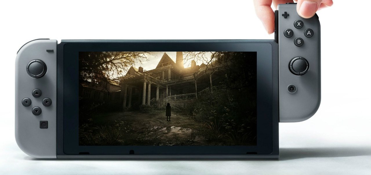 Comparação entre o gráfico de RE7 no Switch e Xbox One; confira