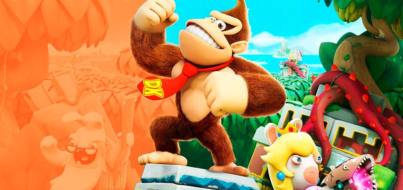 Vamos desbravar a Donkey Kong Adventure de Mario + Rabbids ao vivo!