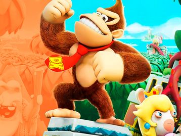 Vamos desbravar a Donkey Kong Adventure de Mario + Rabbids ao vivo!