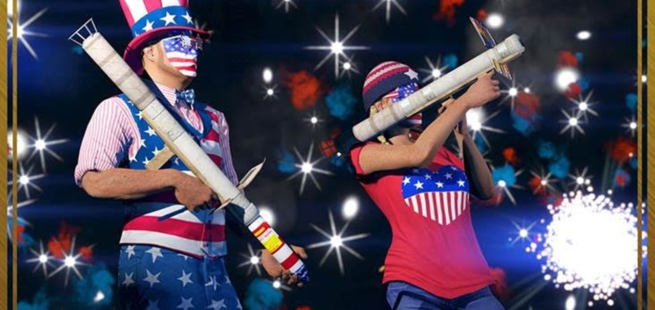 GTA Online celebra independência americana com atualização recheada