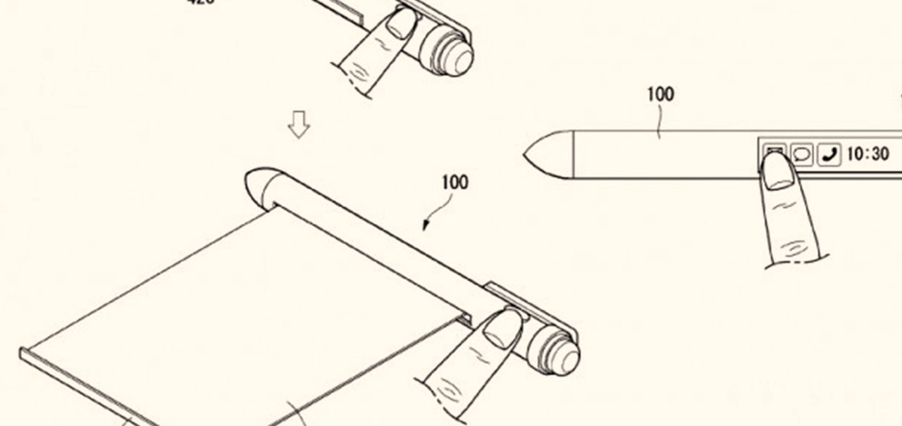 Você compraria? LG registra patente de “caneta smartphone”