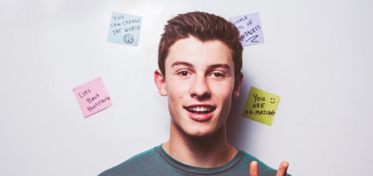 Aprenda a deixar sua foto com o efeito de flores do álbum de Shawn Mendes