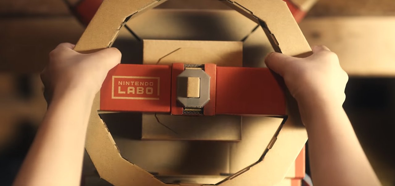 Nintendo anuncia 3º kit do Labo com foco em montagens veiculares