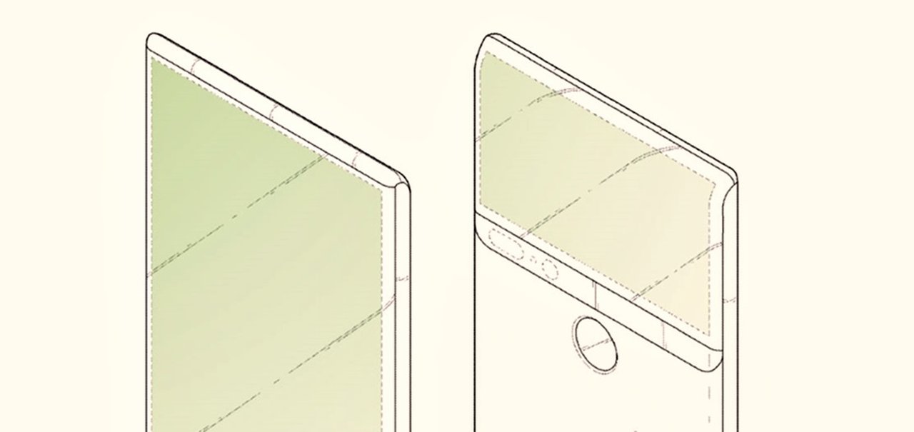 Samsung e LG cogitam em patente uma segunda tela na traseira do smartphone