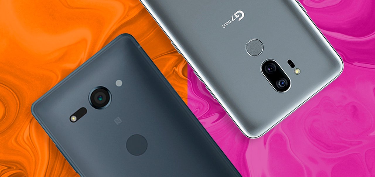 Comparativo: Xperia XZ2 Compact vs. LG G7 ThinQ [vídeo]