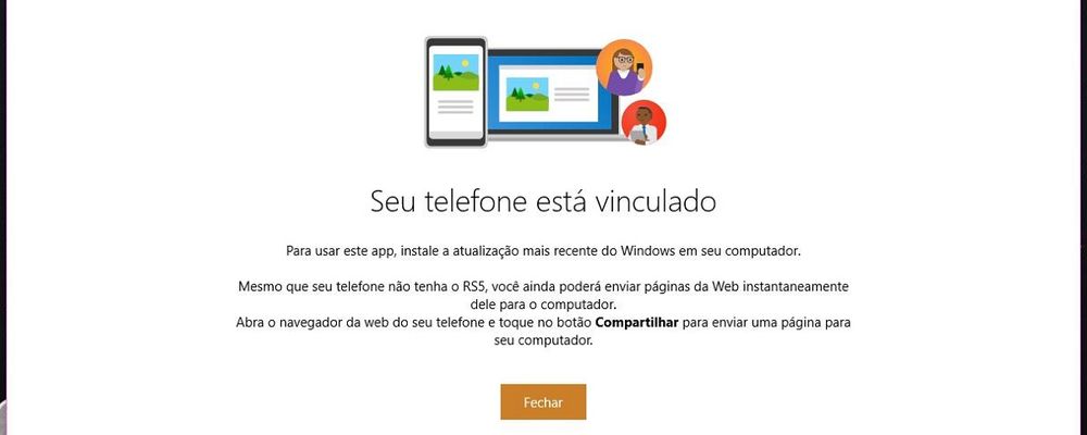 Como compartilhar conteúdo do Android e o Windows 10 via app