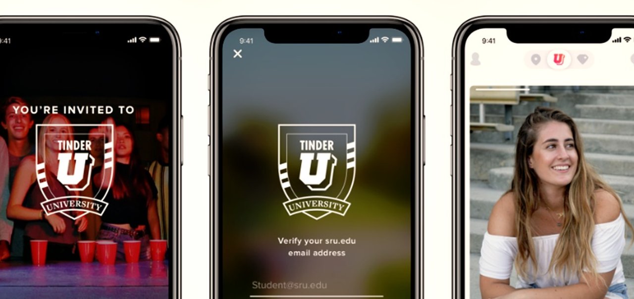 Tinder lança o Tinder U, especial para encontros universitários