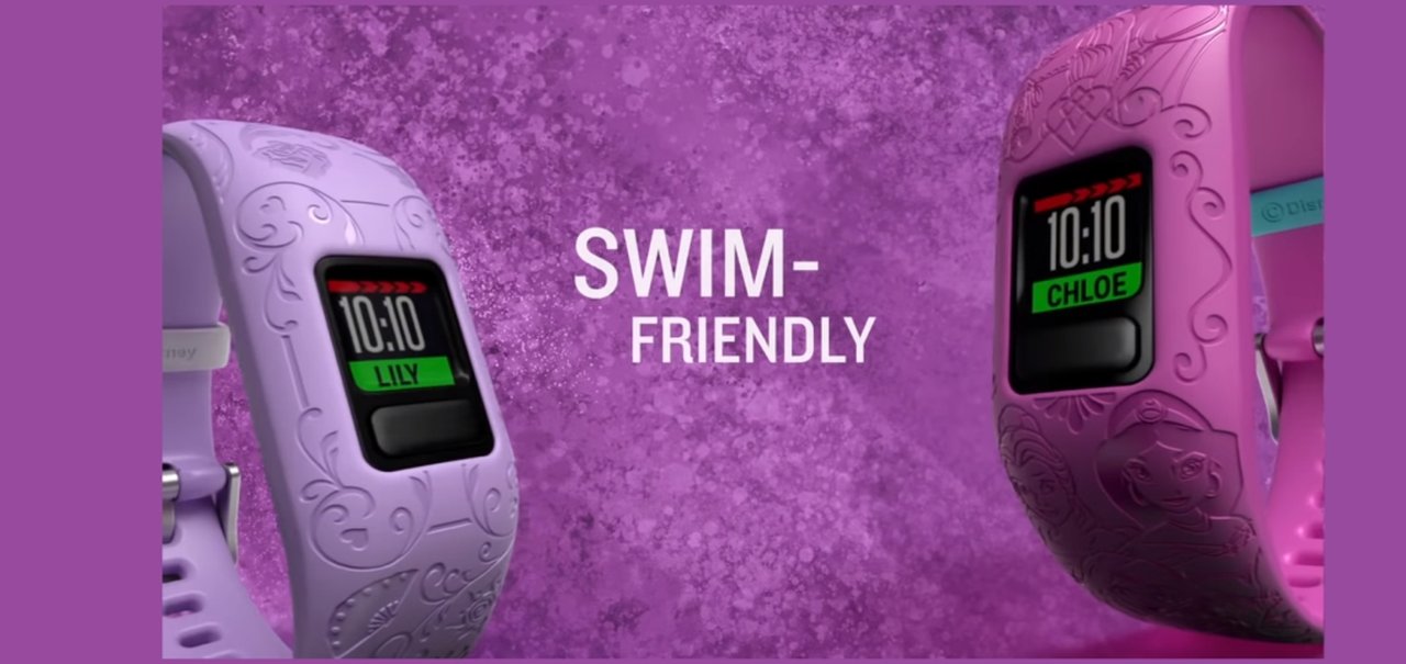 Pulseira Garmin Vivofit Jr 2, agora com princesas da Disney