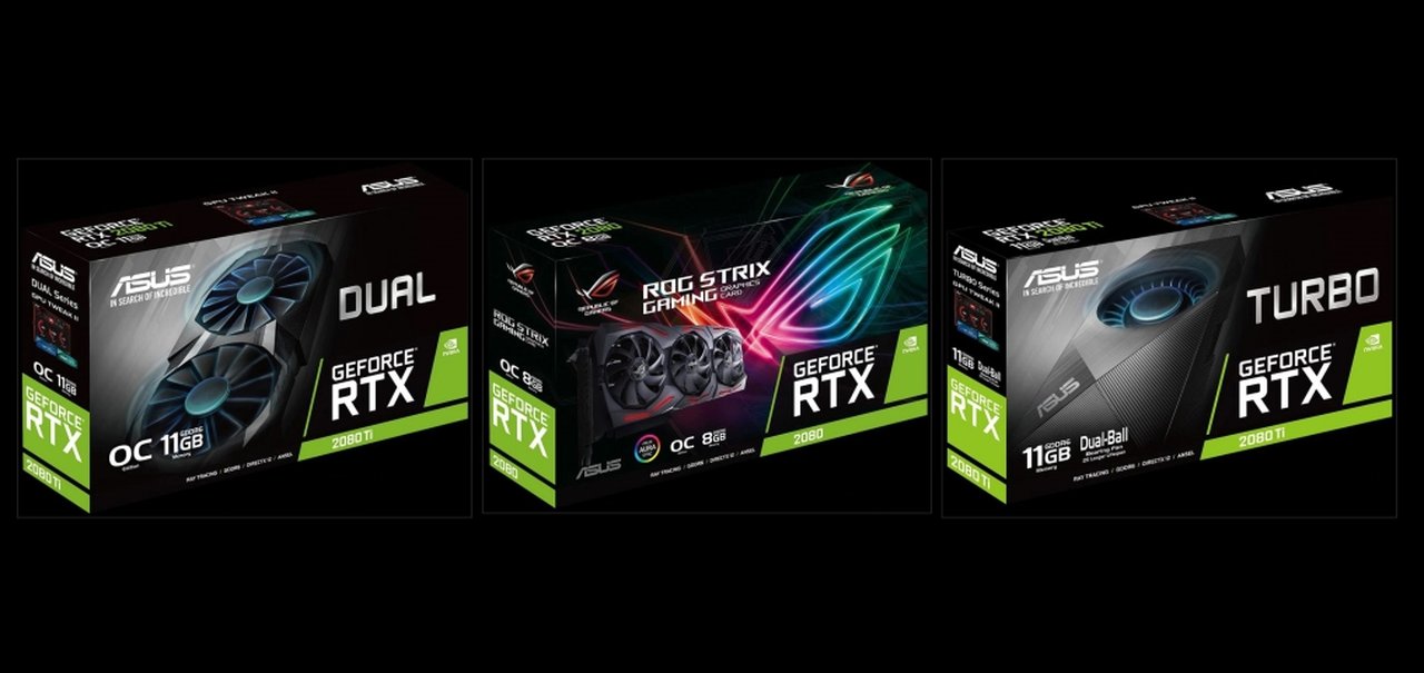 ASUS anuncia nova linha de placas de vídeo baseada na série GeForce RTX