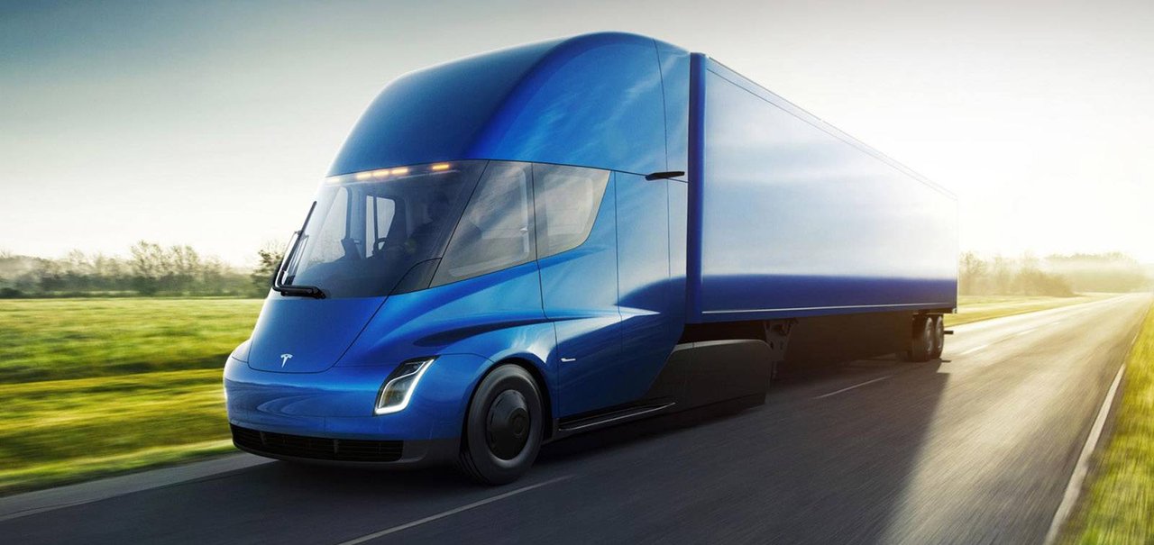 Caminhão autônomo Tesla Semi já pode rodar praticamente sem ajuda humana