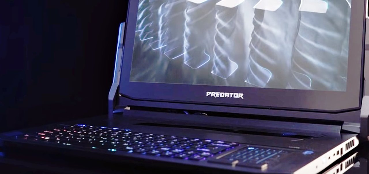 Acer exibe o laptop Predator Triton 900, monstro gamer conversível 2 em 1