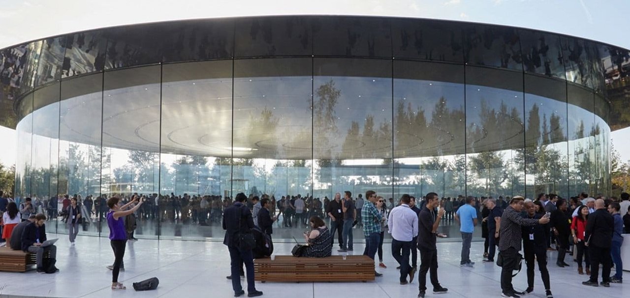 Teatro Steve Jobs: Apple tem a patente arquitetônica do prédio