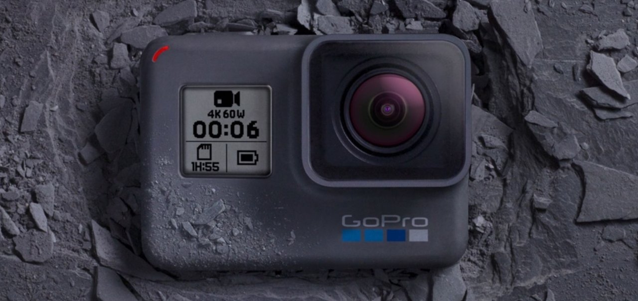 Loja da GoPro vaza imagens da Hero 7 em monitor de demonstração