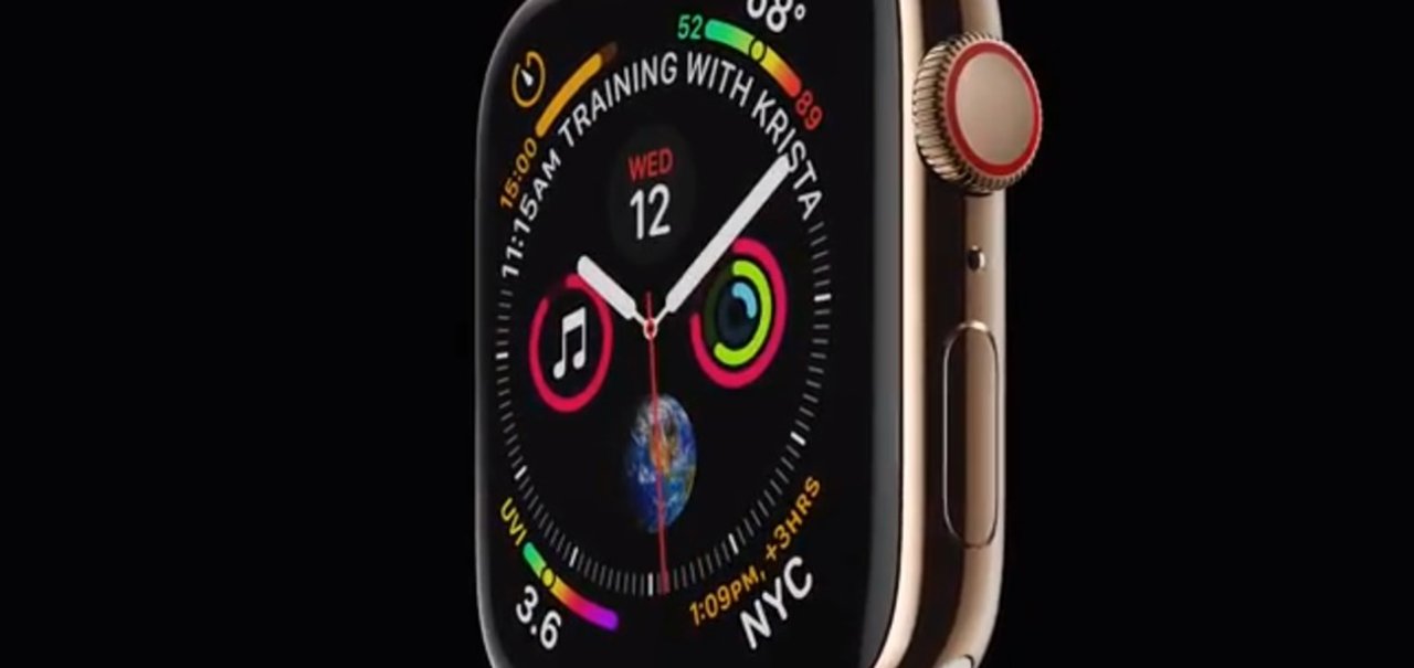 Apple revela o poder da nova geração de seu relógio, o Apple Watch Series 4