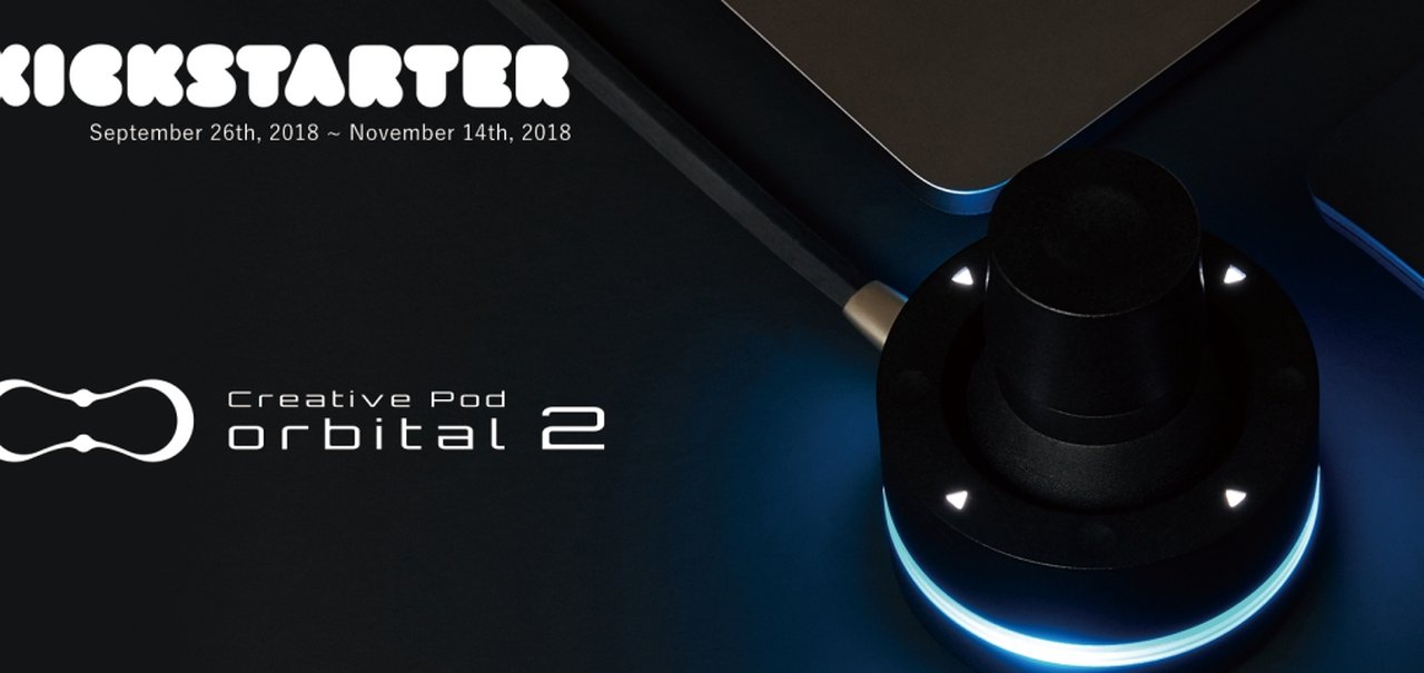 Campanha do Kickstarter traz novo joystick para produtividade