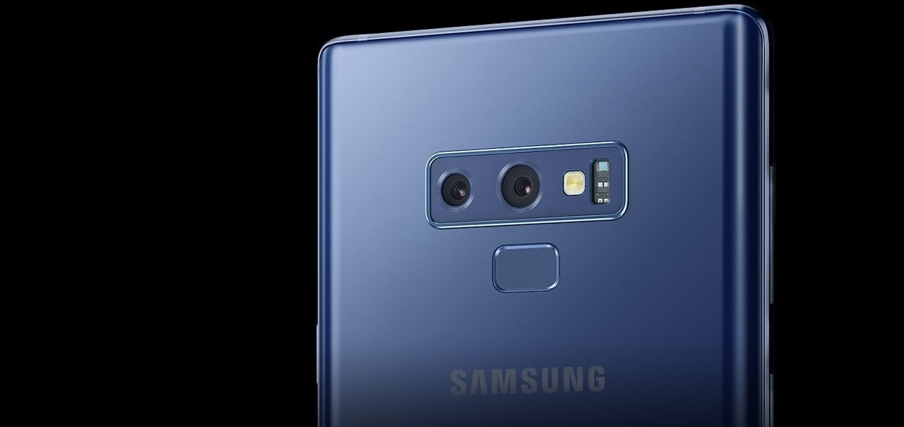 Galaxy Note 9 ganhará atualização de firmware para aprimorar a câmera