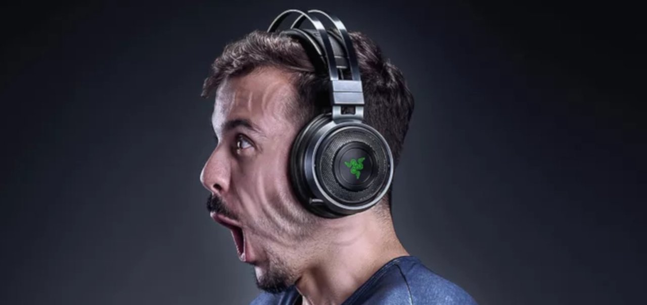 Razer Nari Ultimate é um headset gamer que vibra no ritmo do jogo