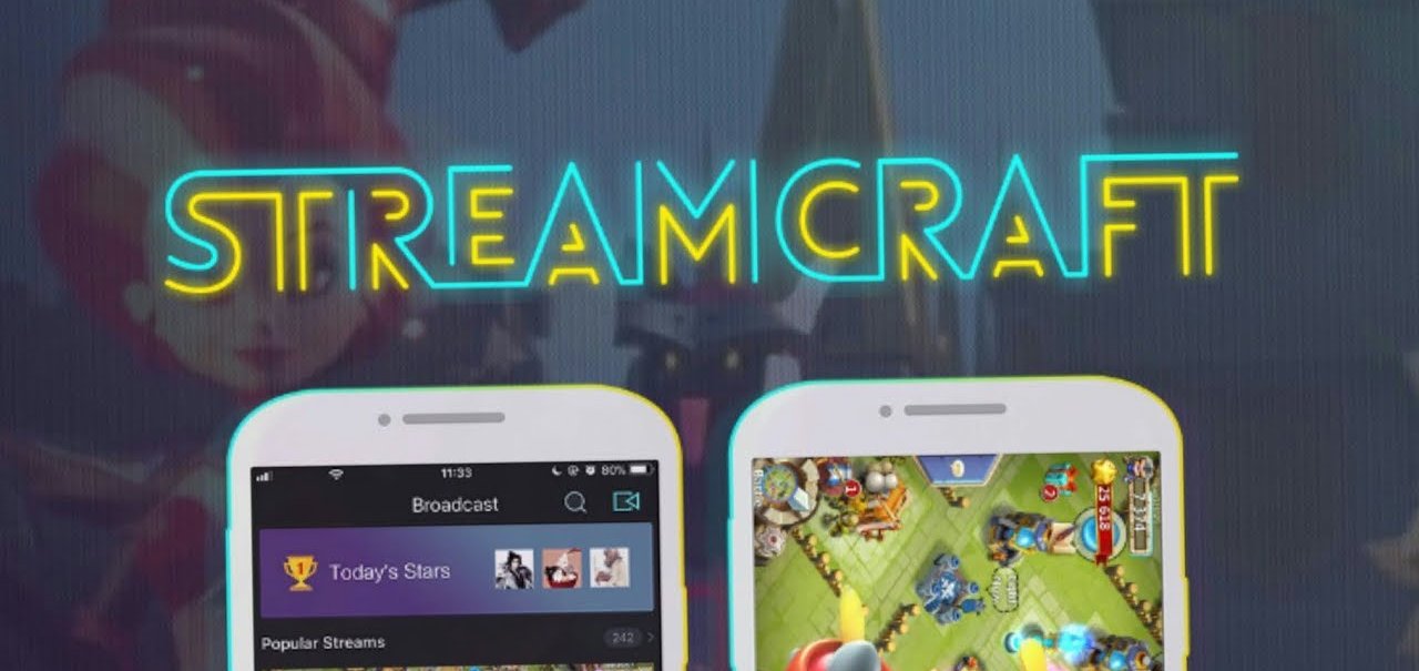 Streamcraft, plataforma de livestreaming em ascensão, estará na BGS 