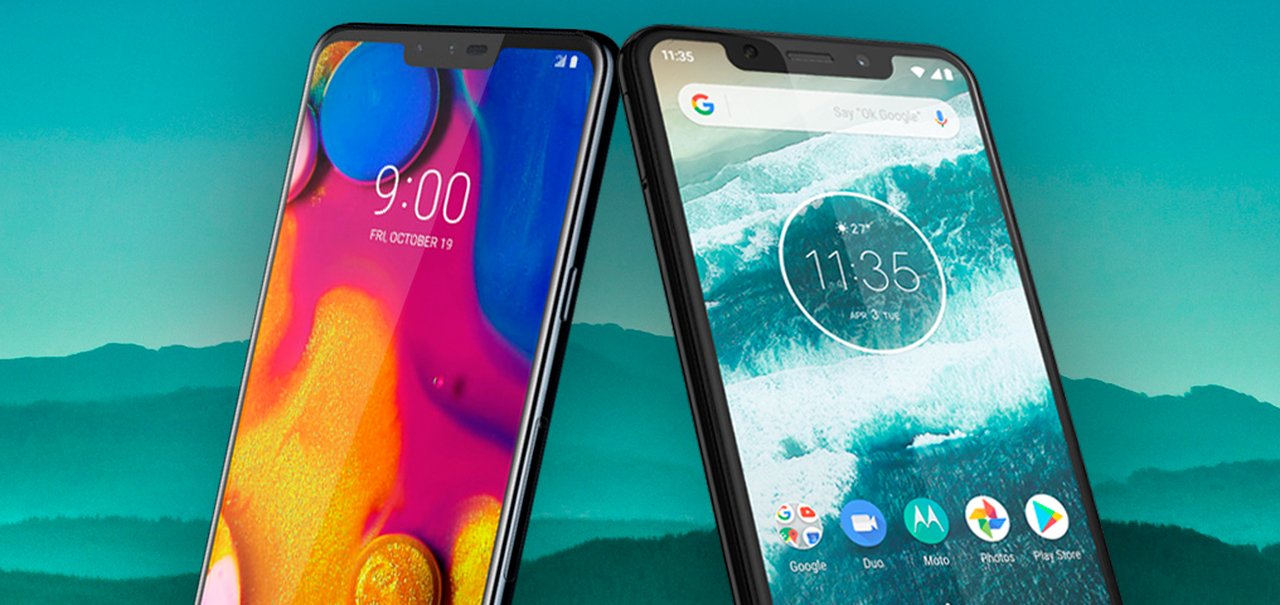 Confira as fichas técnicas completas dos novos Motorola One e LG V40 ThinQ