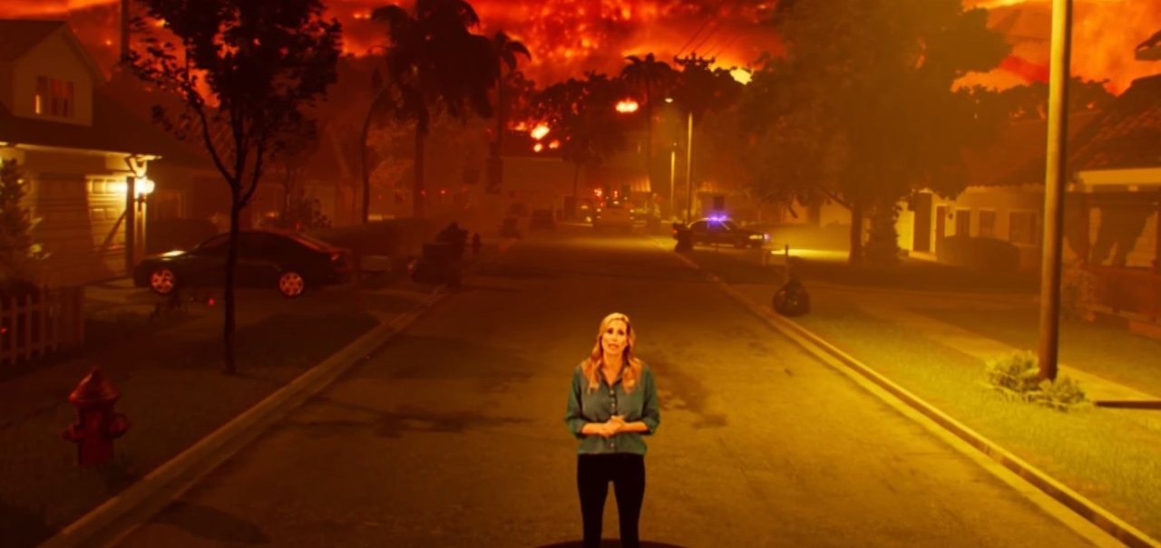 Previsão do tempo apocalíptica mostra força de incêndios florestais [vídeo]