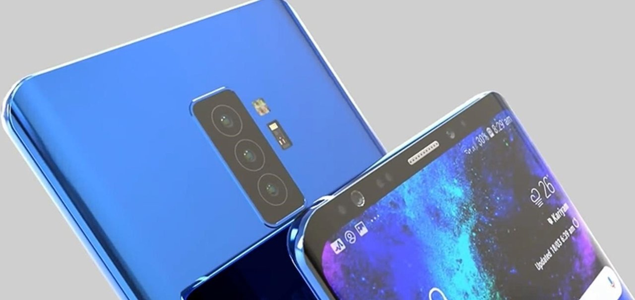 Novos rumores reforçam Galaxy S10 com 3 câmeras e leitor de digital na tela