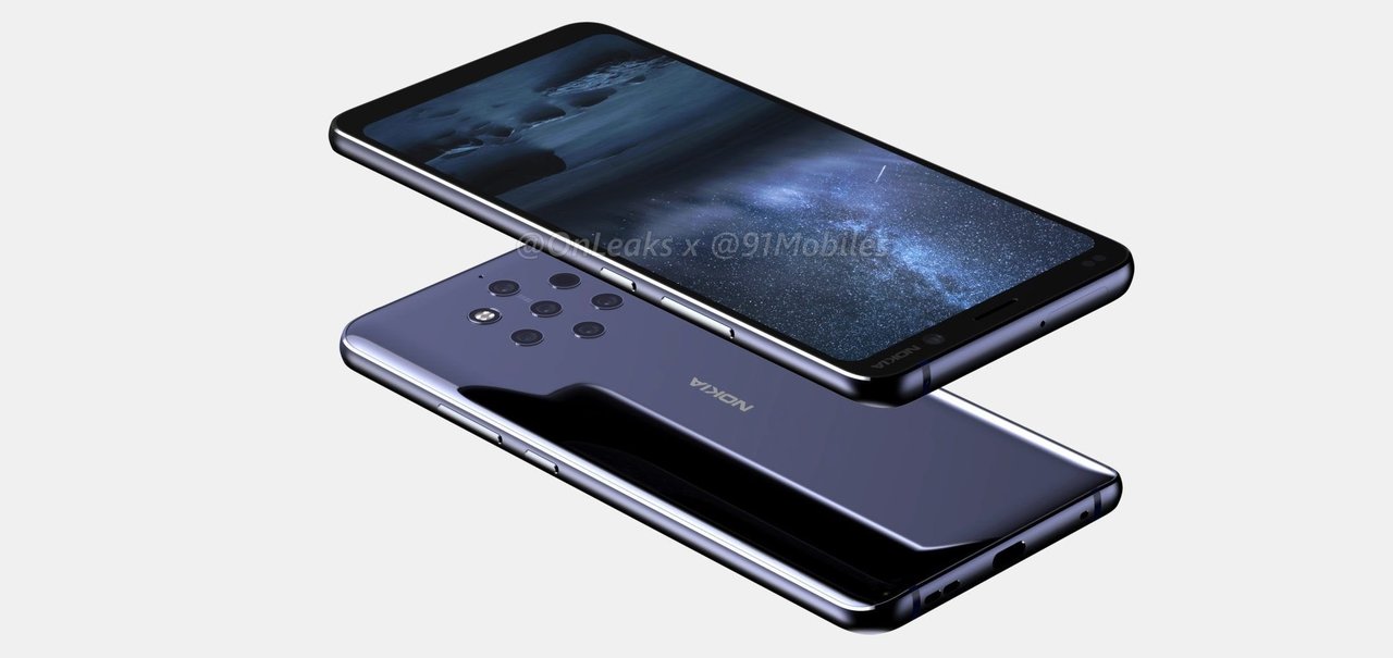 Vazam imagens em alta resolução do Nokia 9; lançamento para janeiro