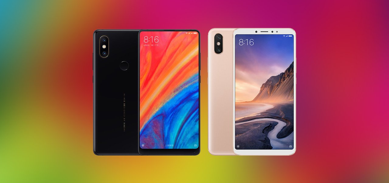 Não quer importar? Xiaomi Mi Mix 2S e Mi Max 3 estão mais baratos no Brasil