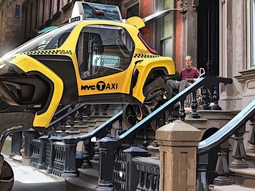 Projeto de carro articulado da Hyundai permite enfrentar qualquer terreno