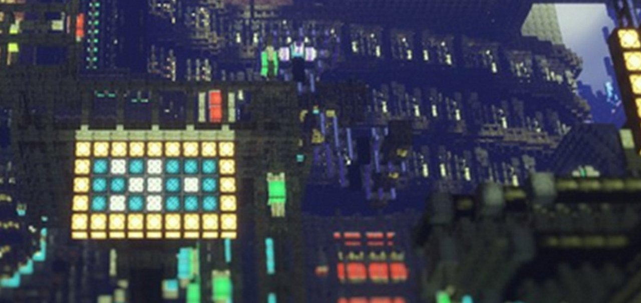 Incrível! Jogador chinês construiu cidade cyberpunk em Minecraft