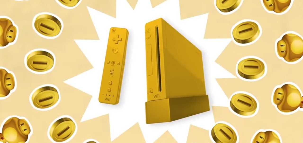 Encontrado o Wii dourado que foi presenteado para a Rainha da Inglaterra