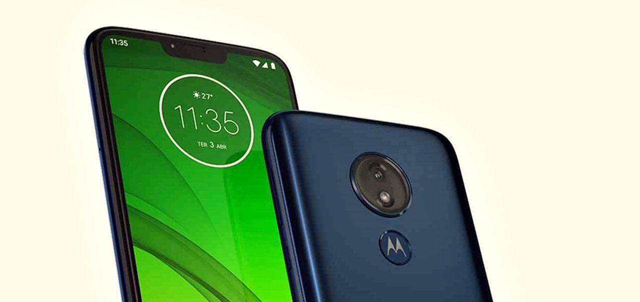 Essas devem ser as configurações de toda a nova família Moto G7