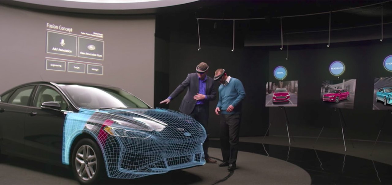 Designers da Ford já podem projetar carros usando realidade virtual