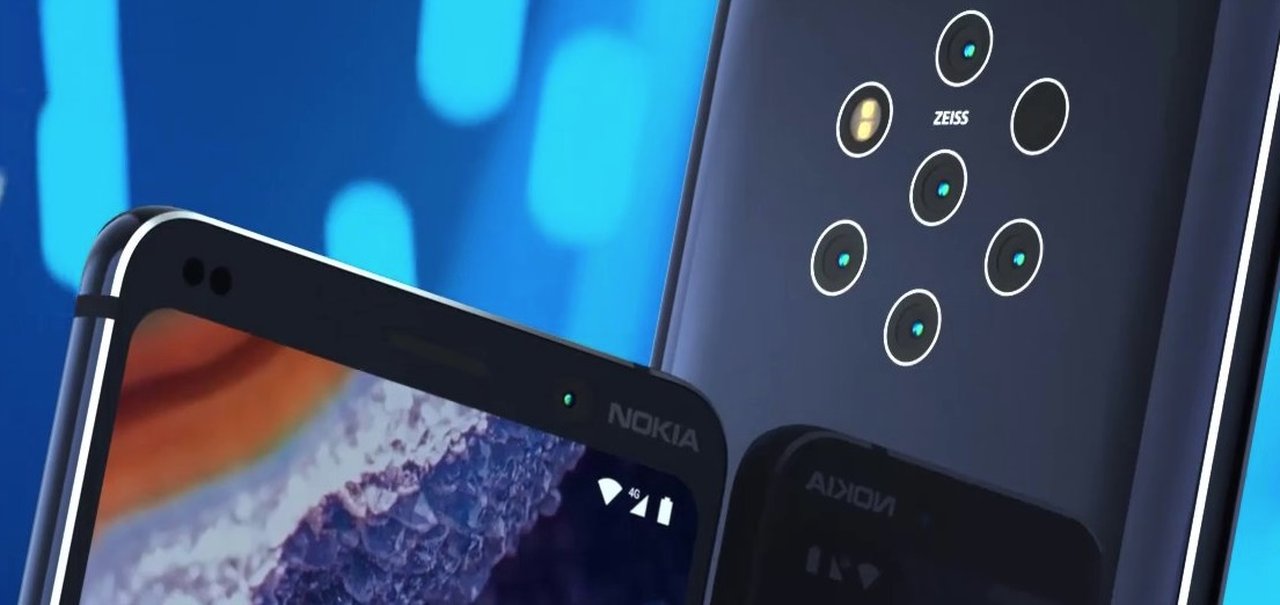 Nokia 9, primeiro celular com 5 câmeras na traseira, é homologado no FCC