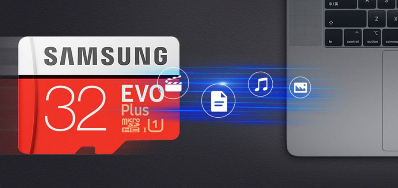 Micro SD da Samsung é feito para ser rápido e está custando menos de R$ 50