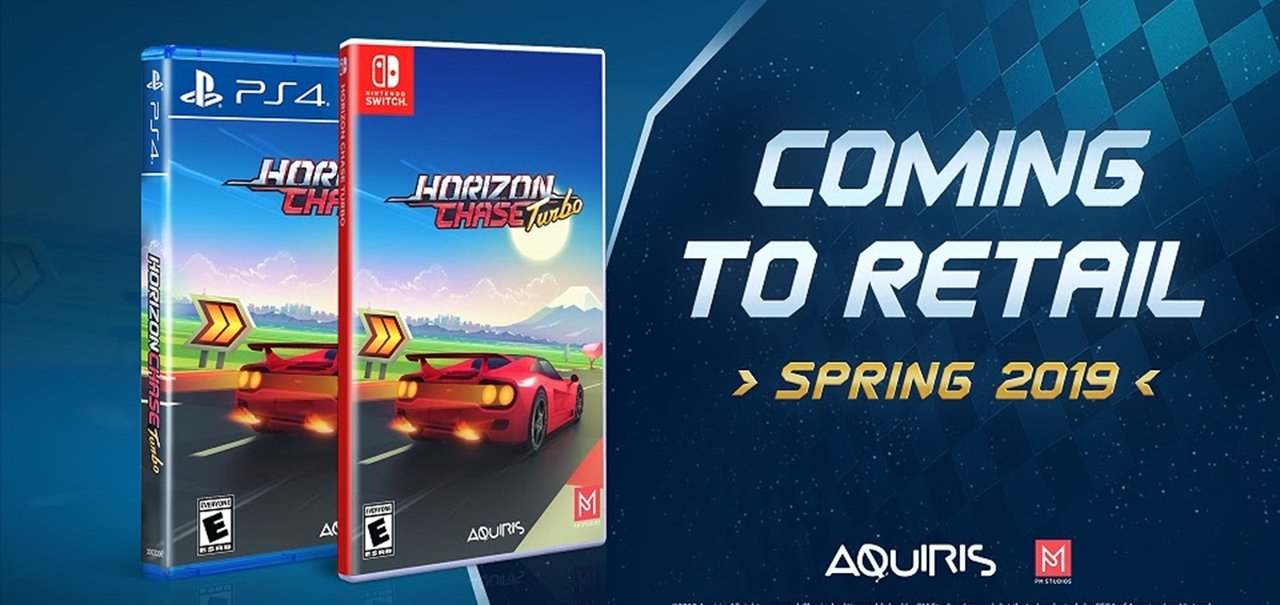 Sucesso do BR, Horizon Chase Turbo será lançado em mídia física lá fora