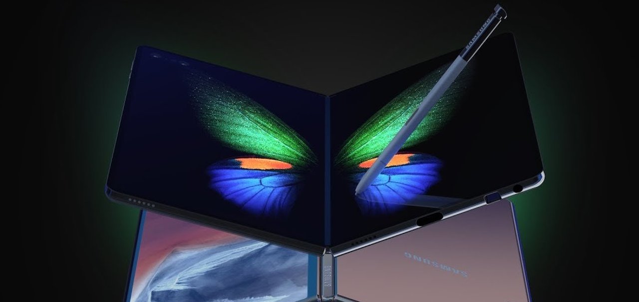 Conceito do “Galaxy Fold 2” traz design melhorado e S Pen no pacote