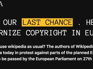Wikipedias, Reddit e Pornhub lutam contra novas leis de copyright na Europa