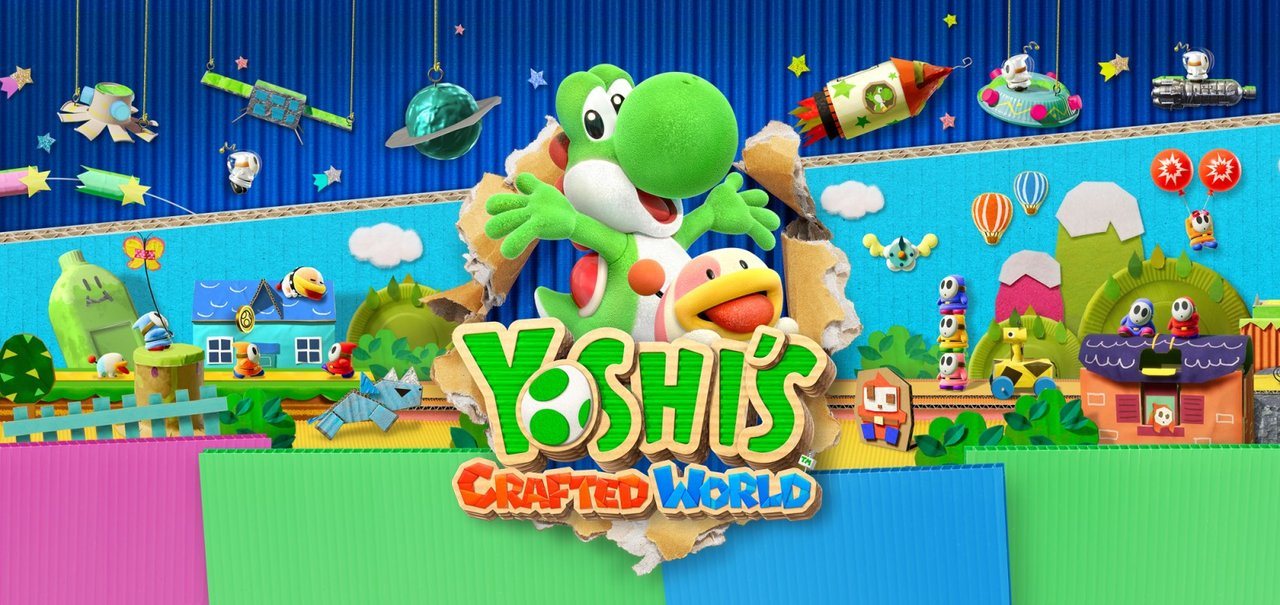 3 dias antes do lançamento oficial, Yoshi's Crafted World chega ao Brasil