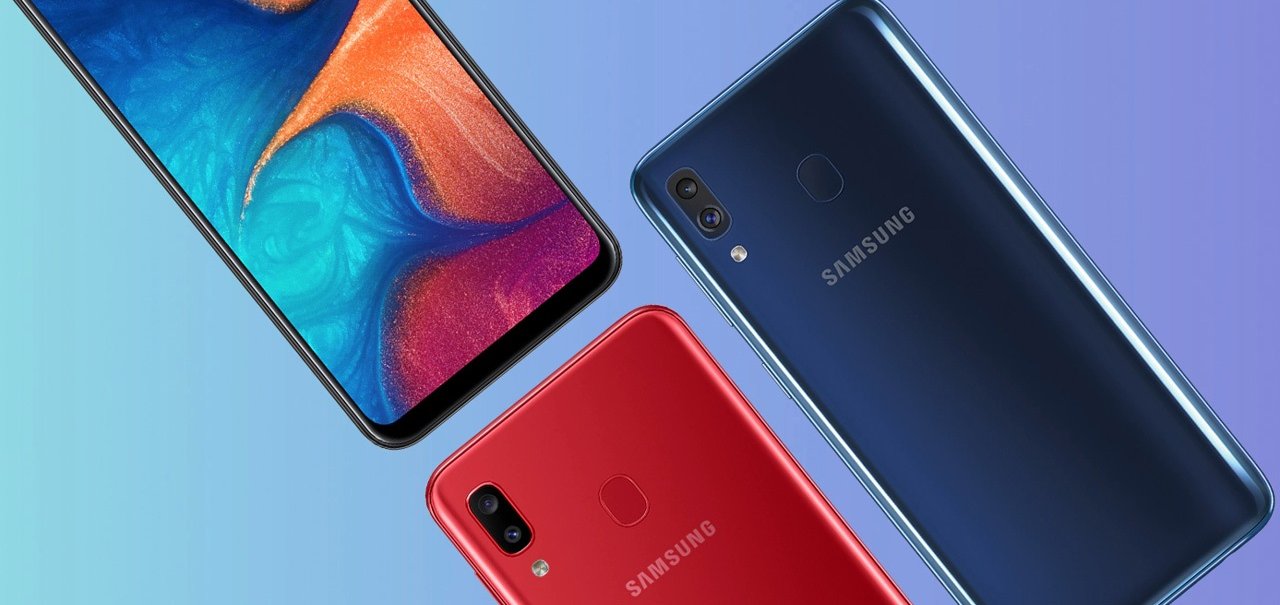 Galaxy A10 e Galaxy A30 com desconto e cashback na Americanas