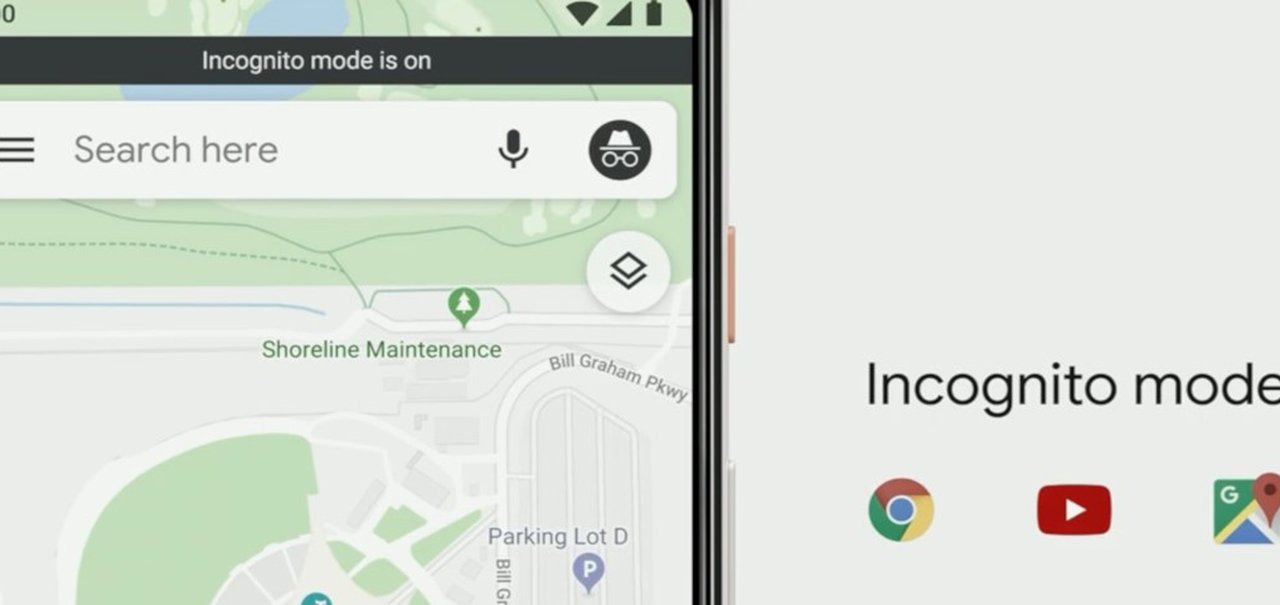 Google Maps terá modo anônimo igual ao Chrome e ao YouTube
