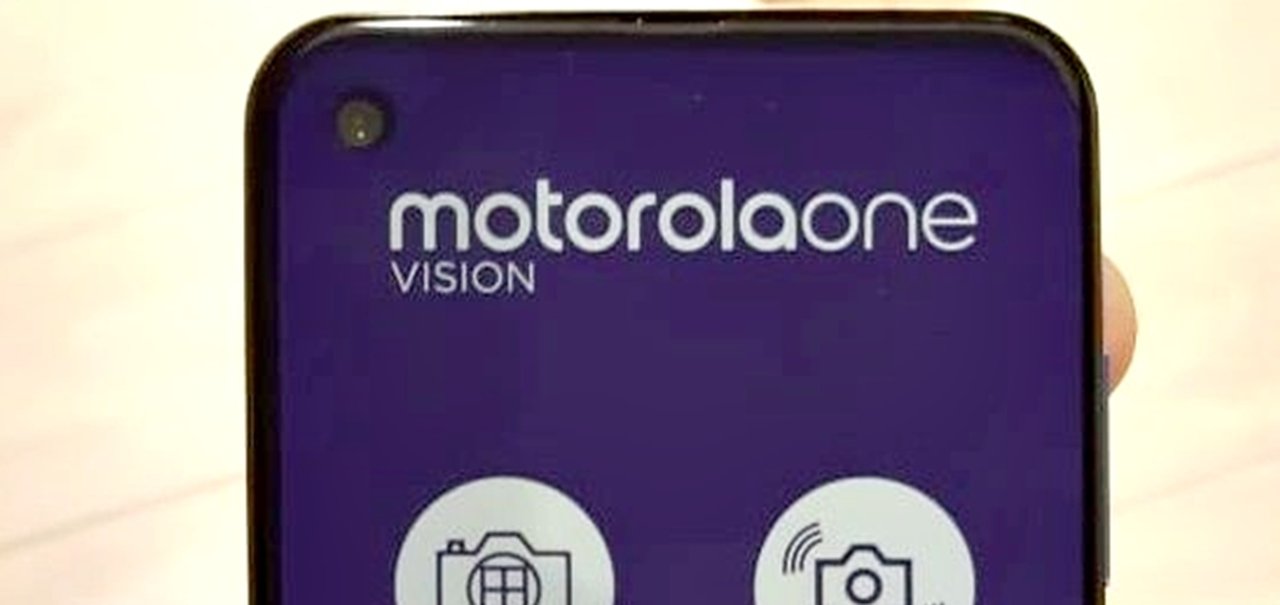 Motorola One Vision aparece em foto horas antes do lançamento no Brasil