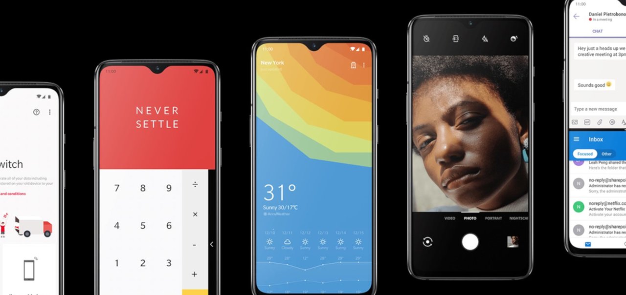 OnePlus 7 é uma versão menor, mais barata e sem câmera retrátil do 7 Pro