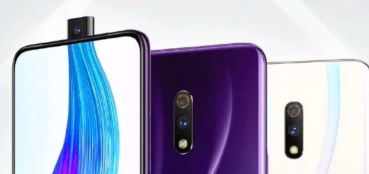 Realme X é lançado como opção barata de celular com câmera retrátil