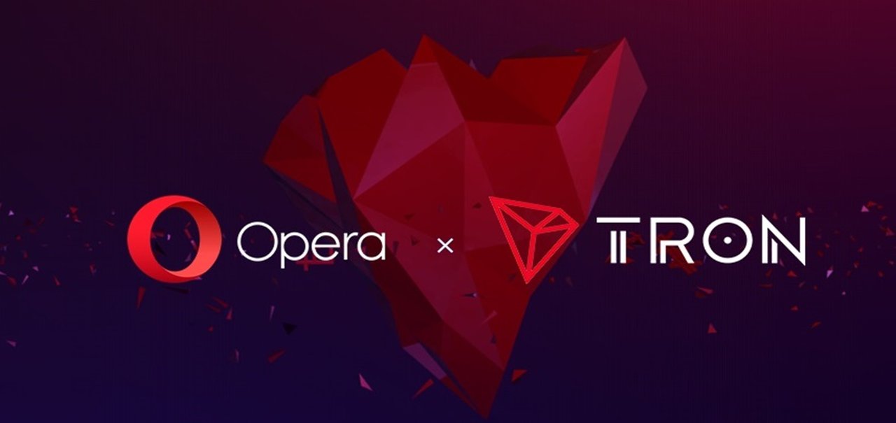 Carteira de criptomoedas do Opera vai suportar a blockchain TRON em breve