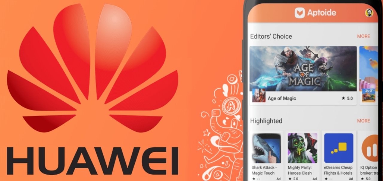 Portuguesa Aptoide seria opção da Huawei para substituir loja da Google