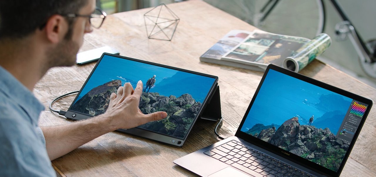 ZenScreen Touch: ASUS apresenta monitor portátil de 15 polegadas